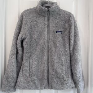 Patagonia Women's Los Gatos Jacket Grey Size M Zip Front Super Soft